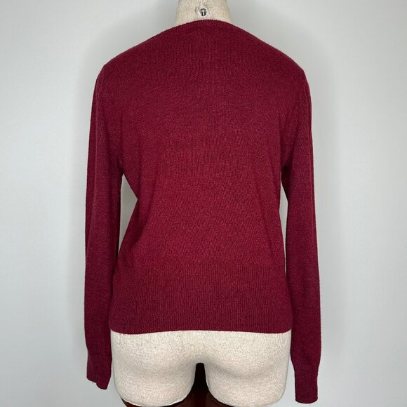 Monsoon Women's Button Long Sleeve Crew Neck Cardigan Size 8 - Picture 2 of 8